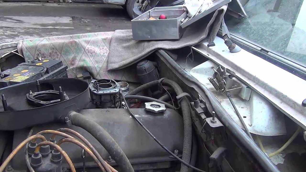 троит двигатель шестерки