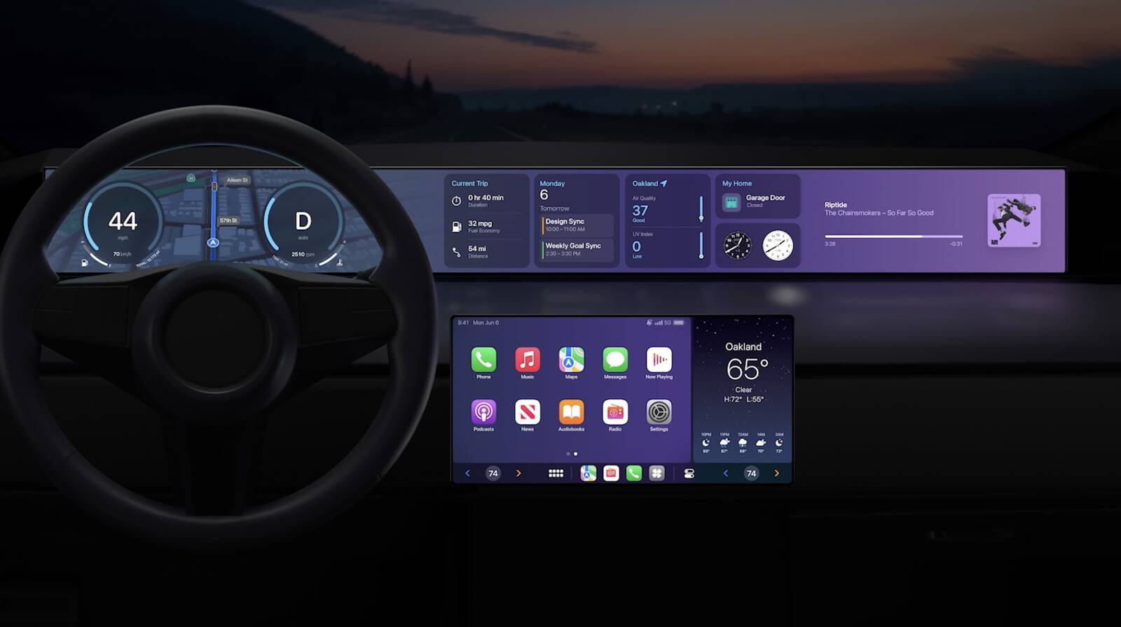 Apple CarPlay для оплаты топлива