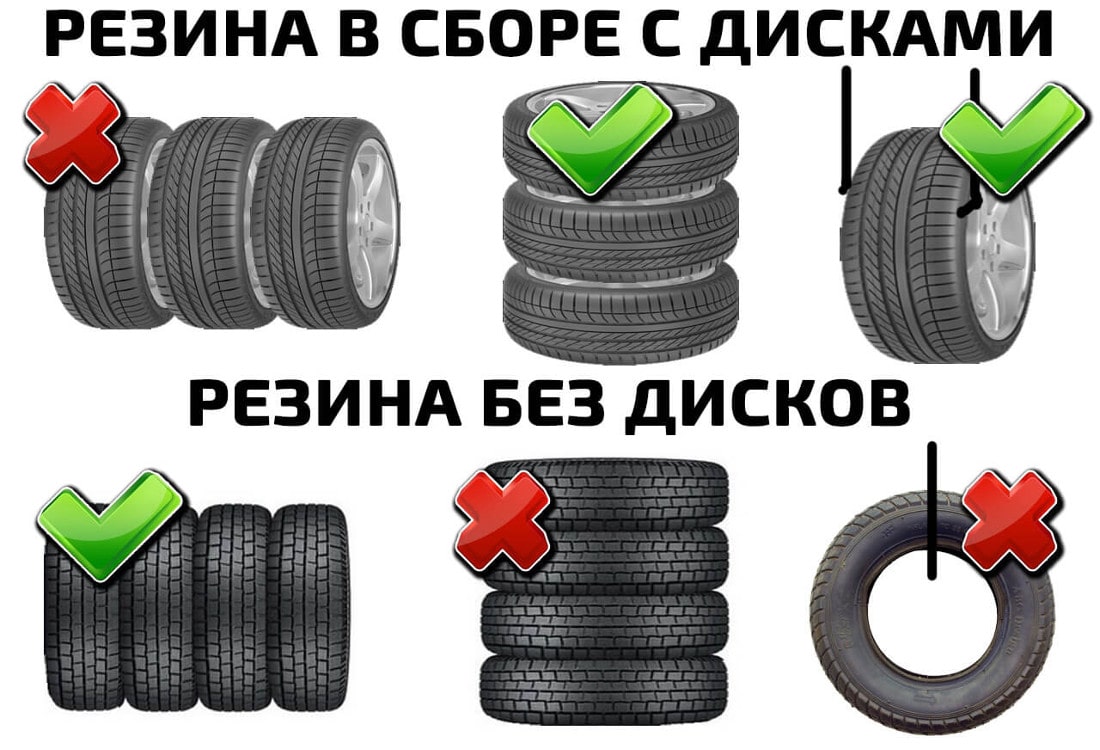 хранение зимней резины