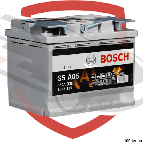 Bosch AGM S5 A05, рейтинг акб