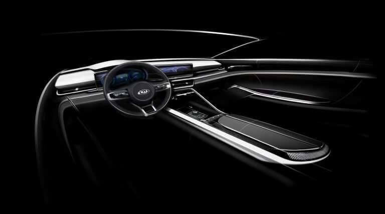 Киа Оптима 2020, Kia Optima 2020, салон, премьера, седан, секрет