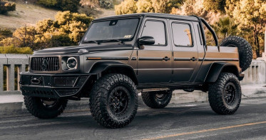 Для суровых дорог Гелендваген станет пикапом - Mercedes-AMG G63