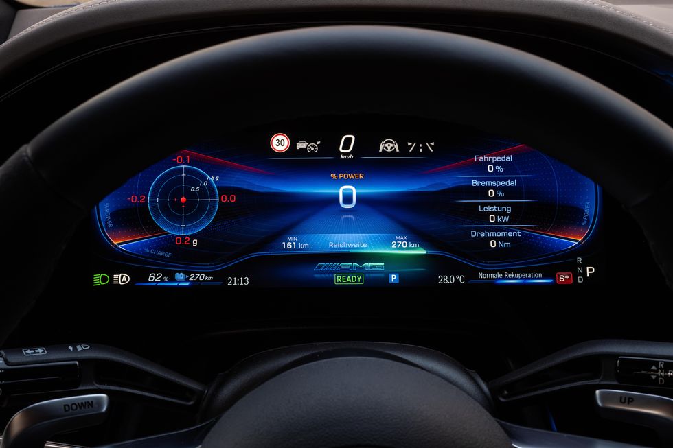 тест драйв электрокара Mercedes-AMG EQE