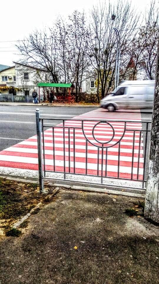 пешеходный переход, Киев, Отрадный, район