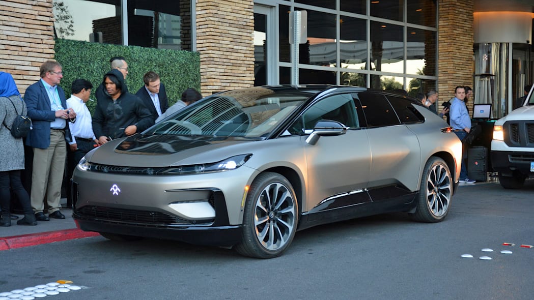 Электрический кроссовер FF 91