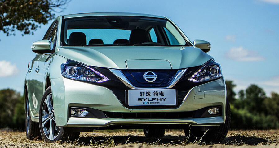 обзор электрокара Nissan Sylphy