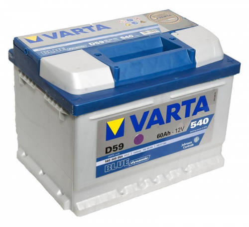 VARTA D59 Blue Dynamic, лучшие аккумуляторы