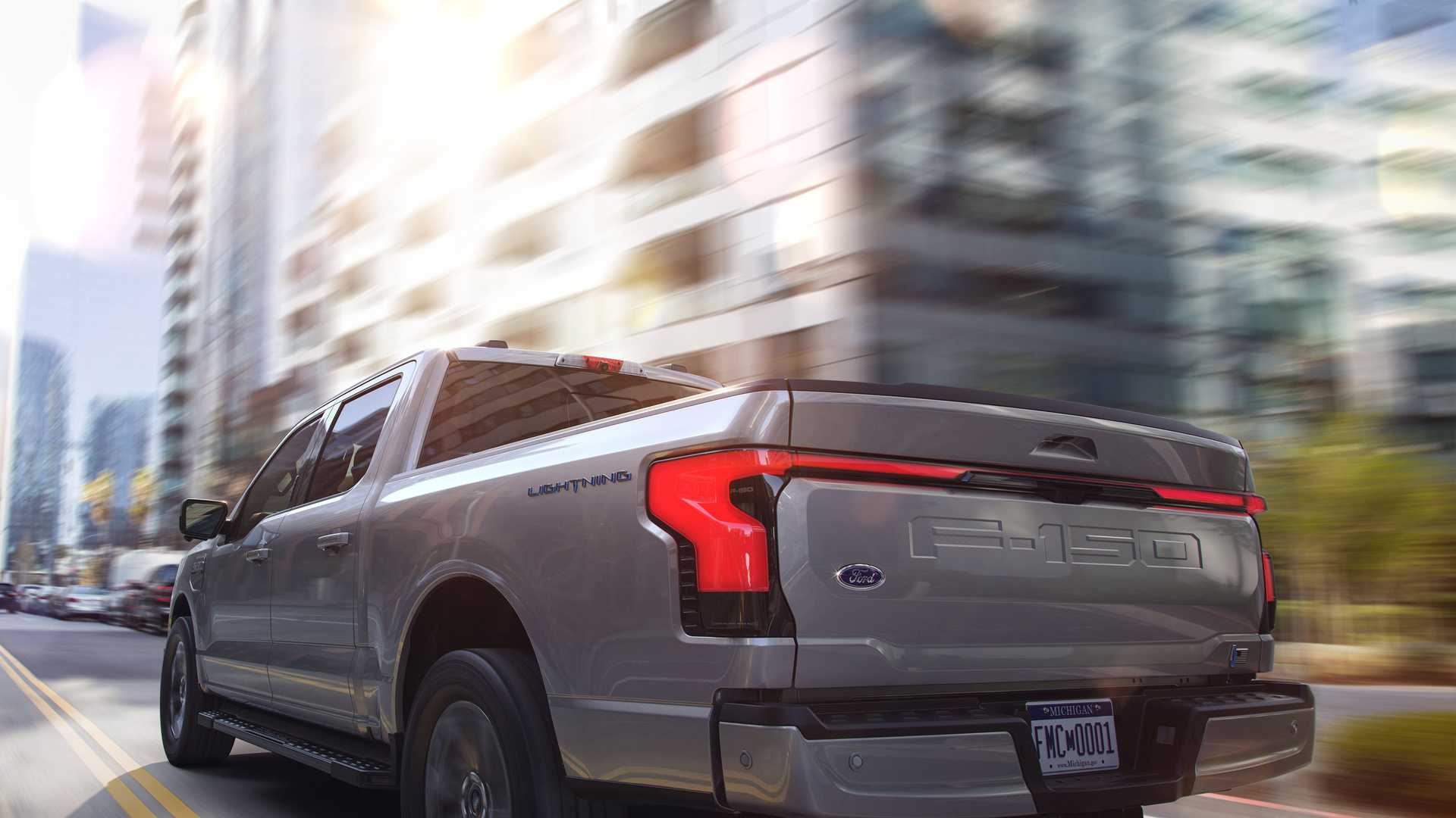 Ford F-150 Lightning E V Тест-драйв