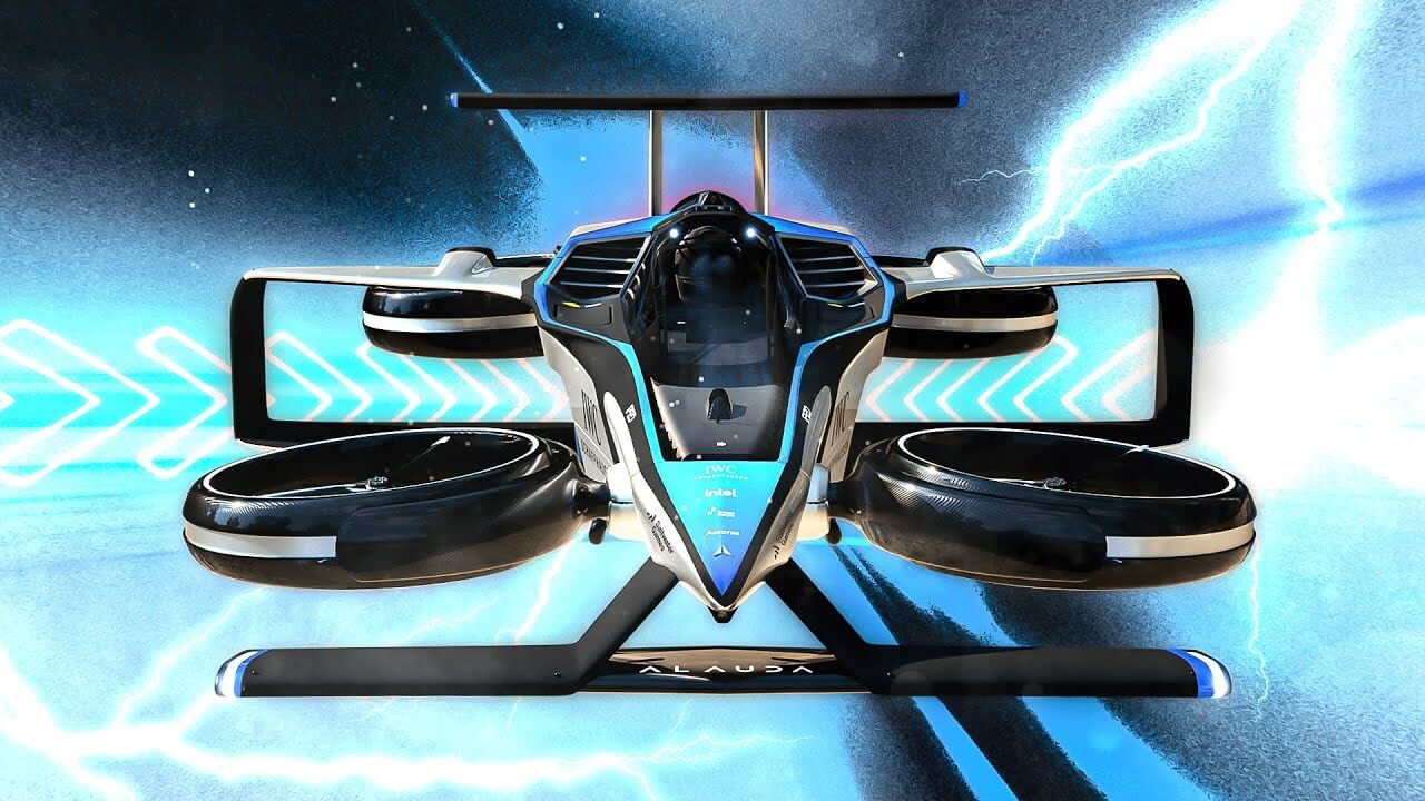 гонки на Airspeeder MK4