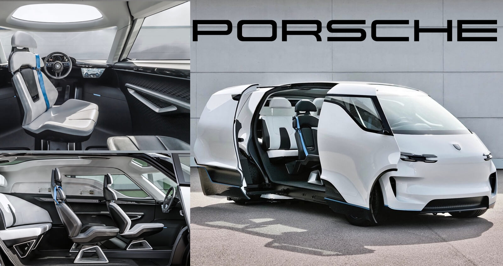 электрический фургон Porsche