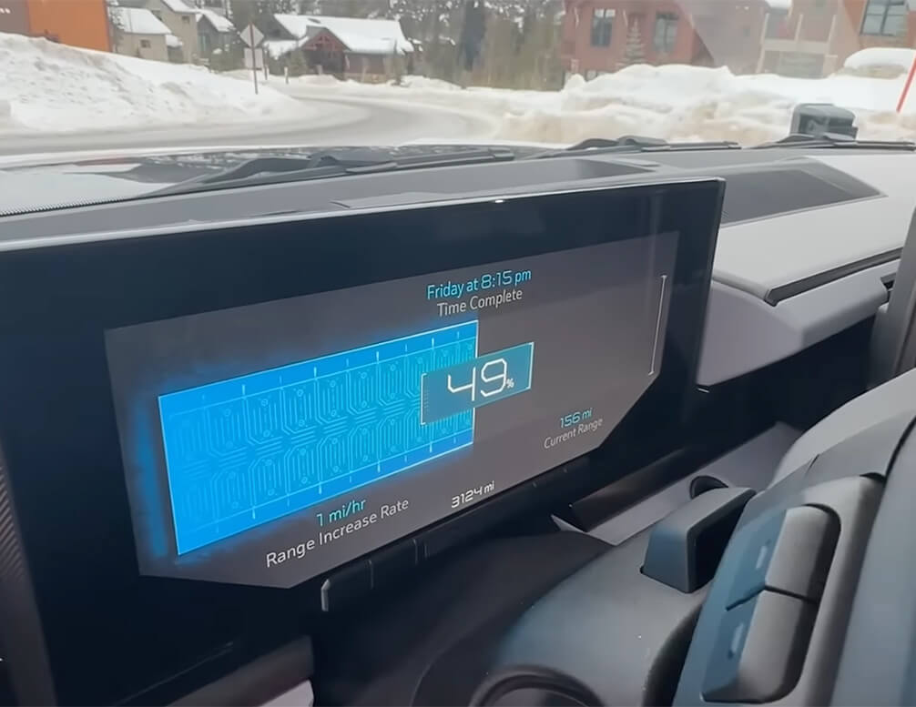 зарядка Hummer EV