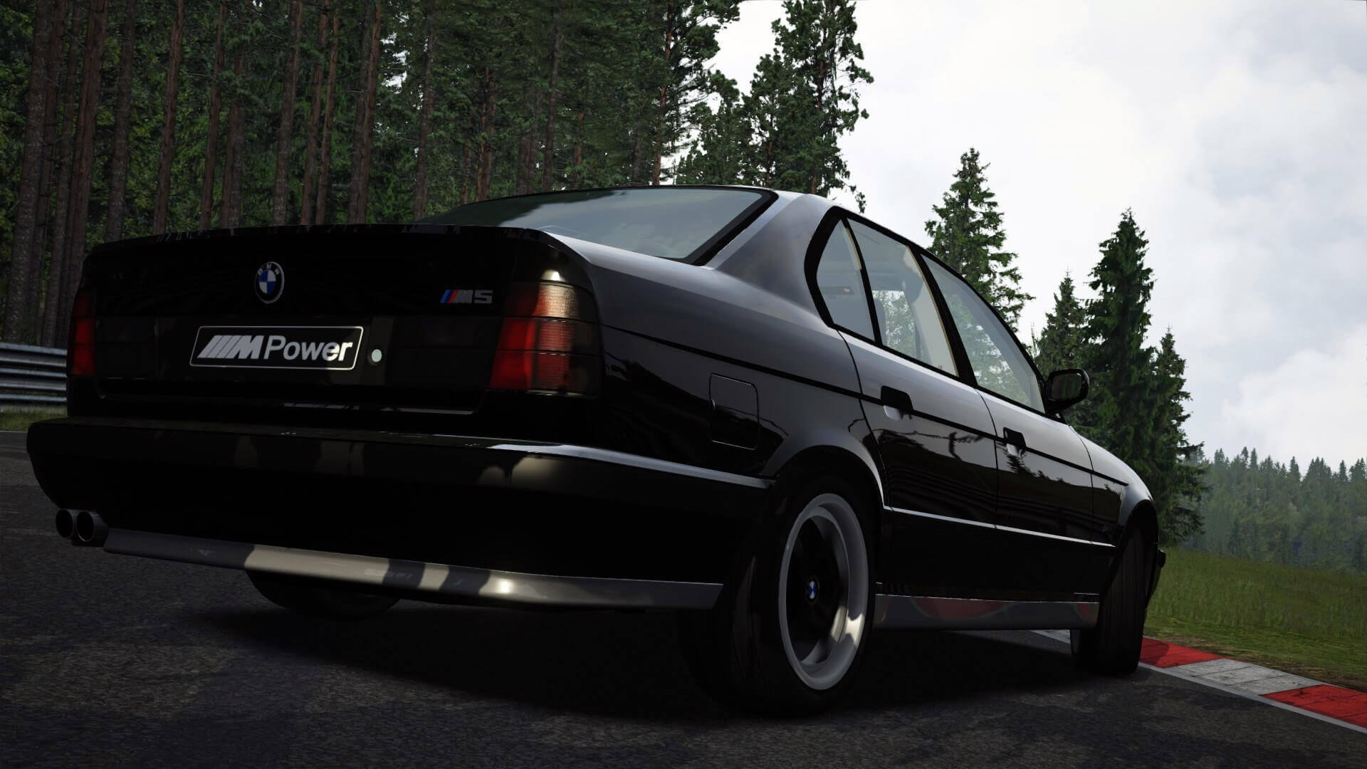обои bmw e34