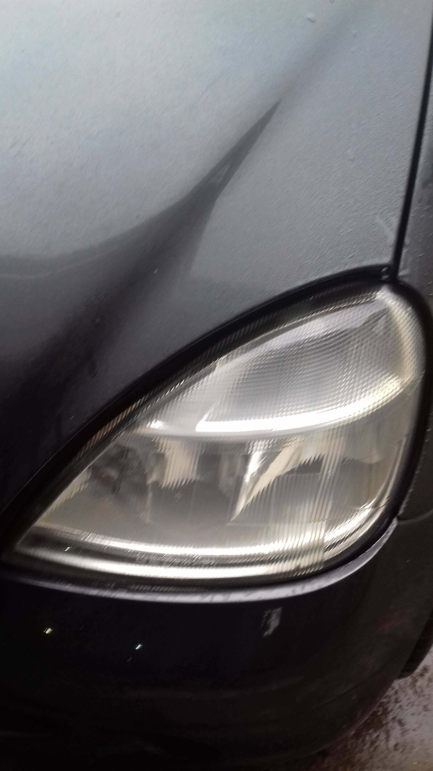 Полировка фар на Mercedes-Benz A160