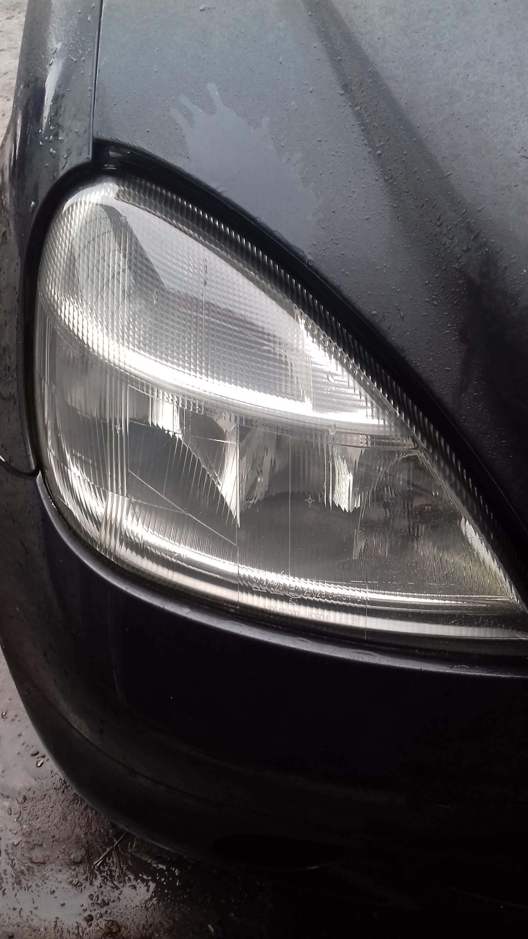 Полировка фар на Mercedes-Benz A160