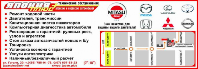 Япония плюс