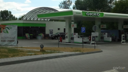 АЗС ОККО, Прибрежная автомагистраль, 1